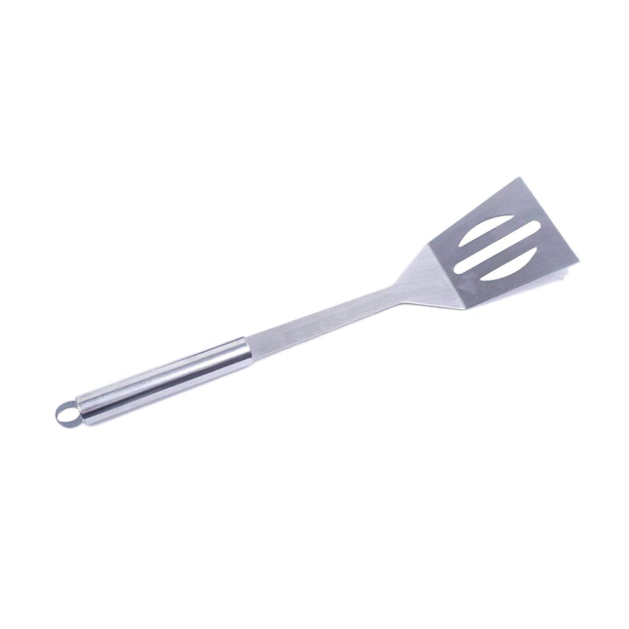 Set Utensili Barbecue in Acciaio Inox 5 Pezzi Nero | Custodia Oxford Inclusa, Spatola Pinza Forchetta Coltello Spazzola, Formato Compatto
