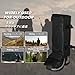 TRIWONDER Snake Gaiters Snake Bite Protection for Legs Snake Guard for Hunting, Outdoor Working (Black)