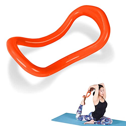 PREET® Anneau de yoga - Anneau de yoga extensible - Pour fascia, massage, pilates, fitness, maison, salle de sport
