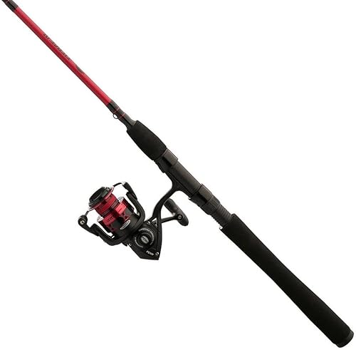 PENN Fierce IV - Combo de carrete giratorio y caña de pescar