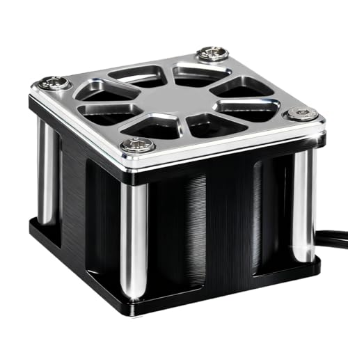 Ventilateur de refroidissement 4028 de 4cm argenté pour accessoire de mise à niveau RC