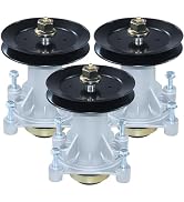 2 Spindle Assemblies For Husqvarna 42-54 Inch Decks – Replaces 587256501, 587819701, 187292 (H&H Parts)