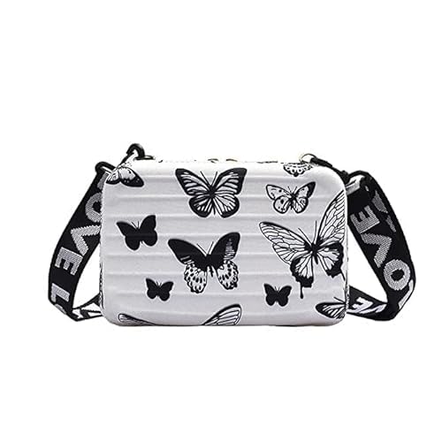 NAPP MALL Sling Box Bag with Detachable Shoulder Strap | Suitcase Style Hard Case Cross Body Sling Bag for Girls, Women,BOYS