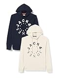 Stehkragen JACK & JONES JJWARRIOR Sweat Hood 2PK MP , XL