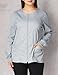 Cherokee Women's Ww Core Stretch Zip Front Warm-Up Jacket, Grey, Medium