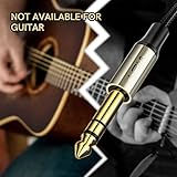 VIOY 1M 3.5mm to 6.35mm TRS Stereo Audio Cable, 1/8" Male Mini to 1/4 Inch Male Aux Adapter, Nylon Braid for Laptop, Home Theater Devices, Amplifiers - Image 7
