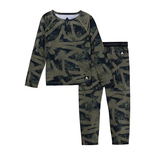 Burton Toddlers' Lightweight Base Layer Set, Forest City Streets, 3T