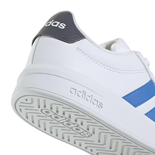 adidas Unisex Kinder Grand Court 3.0 Junior Shoes, FTWR White/Lucid Ray Blue/Aurora Onix, 40 EU – Ansicht 4