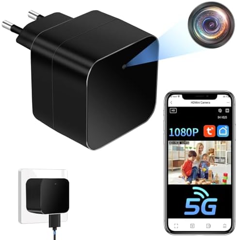 Firstoy Spy Verborgen Camera, WiFi Wandklok Camera 1080P Draadloze Beveiliging Nanny Cam Mini Video Recorder met Nachtzicht en Remote Viewing, Ondersteuning iOS/Android Firstoy Spy Verborgen Camera, WiFi Wandklok Camera 1080P Draadloze Beveiliging Nanny Cam Mini Video Recorder met Nachtzicht en Remote Viewing, Ondersteuning iOS/Android