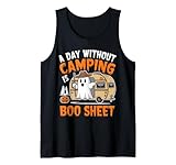 Funny Spooky Camping Halloween Apparel