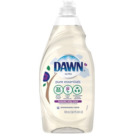 dawn dish soap pure essentials - Dawn Pure Essentials Lavender Wisp Dishwashing Liquid, 24 Fl Oz (3 Pack)