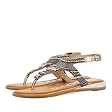 Mäxima calidad SANDALIAS PLATEADAS CON CUÑA PARA MUJER CRANDON
