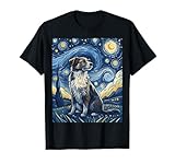 Funny Starry Night aesthetic painting Pets Lover