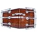 SHREYAS Dholak 18 - Bolt-Tuned, Mango Wood, Brown, Hand Made Indian, Kirtan, Mantra