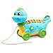 LeapFrog Lettersaurus Alphabet Pull Toy, Teal