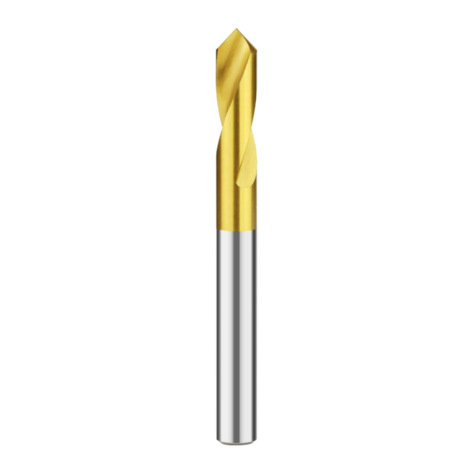 1 STÜCK Zentrierbohrer 60 90 120 Grad Titan CNC-Punkt 1-20 mm Zentrierbohrer Vorbereitungsführung Pilotloch Fase Werkzeugmaschine