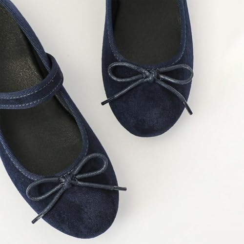 Women's Flat Stylish Mary Jane Shoes with Buckle Ankle Strap4