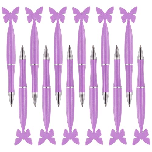 Bolígrafos de mariposa para regalos en fiestas de Navidad y detalles especiales 12 uds