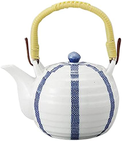 せともの本舗 Set of 10, 10 Senniden Blue Tokusa, 4.6 x 4.3 inches (11.7 x 11 cm), 22.8 fl oz (630 cc), Restaurant, Ryokan, Japanese Tableware, Restaurant, Commercial Use, Tableware