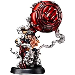 TAIPPAN One Piece Anime Figura de acción Luffy Snakeman Anime Figura de acción Estatua de PVC Figura de muñeca Ornamentos, Colección Anime, juguete para dormitorio – 25 cm
