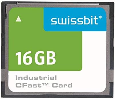 Swissbit Flash Memory Card, F-240 Series, Cfast, Industrial, 16 Gb Rohs Compliant: Yes - SFCA16GBH2BV4TO-I-QT-226-STD