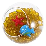 Naturelle : transformez votre aquarium en un monde sous-marin vibrant avec un ornement réaliste qui paysages aquatiques naturels, un globe d'aquarium fantaisie, des ornements de poissons