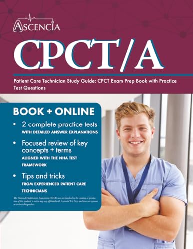 Patient Care Technician Study Guide: CPCT Exam Prep Book with Practice Test Questions
