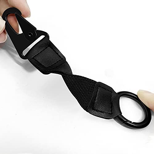 Idakekiy Carabiner Key Chain Clip, Car Keychain Clip Key Chain Ring For Men And Women (Black) #TOP1