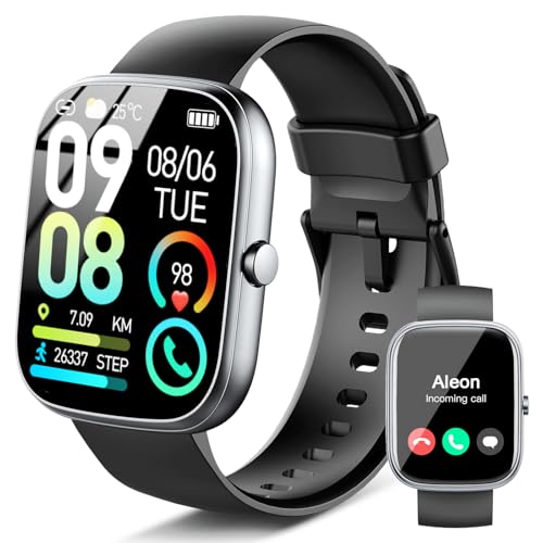 Reloj Inteligente Hombre Mujer, 1.91'Smartwatch con Llamada Bluetooth, 110+ Modos Deportivo,...