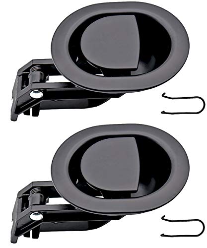 ttmagic 2Pcs Universal Heavy-Duty Metal Sofa Chair Recliner Release Pull Handles Replacement Parts, Fits Ashley, Lazy Boy and Most Recliner Brand, Recliner Handle Size 3' x 3.5'