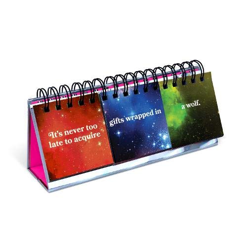Knock Knock Desktop Inspiration Generator: An Inspirational Quote Flip Book!