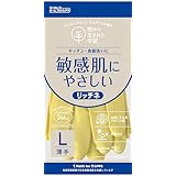 ダンロップホームプロダクツ(Dunlop Home Products) 脱タンパク天然ゴム リッチネ うす手 Lサイズ グリーン