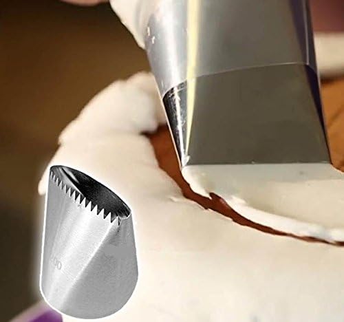 Miniatura 2 de Bastex Boquillas de tuberías - Boquillas de tubería de glaseado - Boquillas de tubería de glaseado grandes boquillas de decoración de pasteles