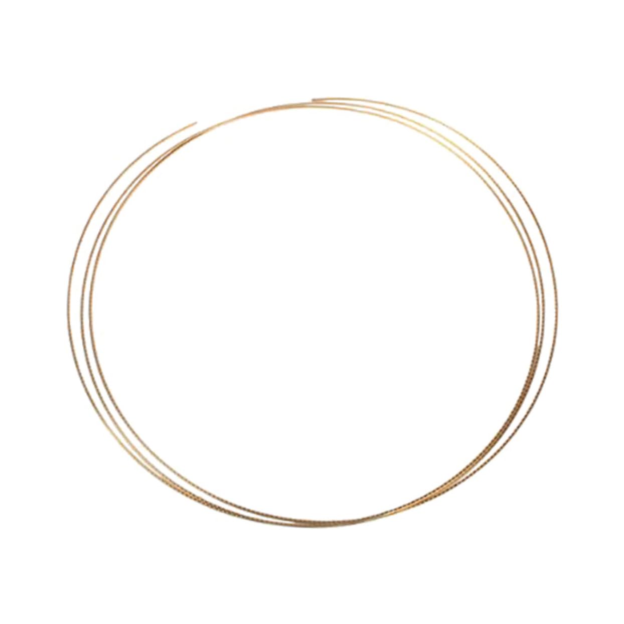 VICASKY Brass Fretwire for Guitar 8ft Length 1.5mm Versatile for Box Wiring Instrument