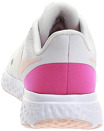 Tenis Nike Revolution 5 Off White/rosa