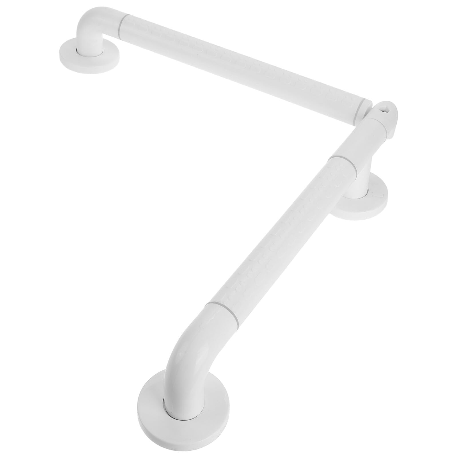 WOONEKY Barra de Seguridad para Baño Inoxidable Antideslizante Asidero Giratorio Multifunción para Ducha Soporte Firme para Personas Mayores y Discapacitados para Bañera y Wc Montaje