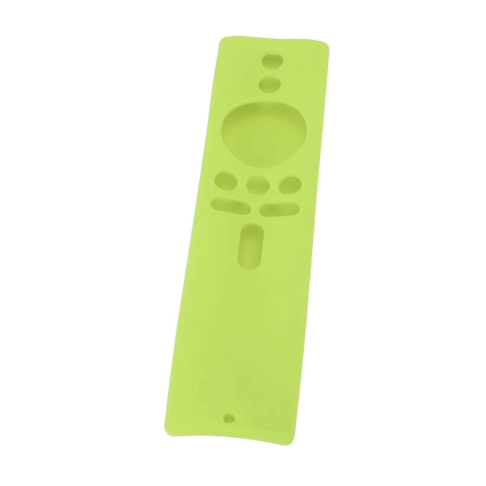Funda de Silicona Ligera a Prueba de Golpes para Mando a Distancia para Mi Box S 4K, Mi TV Stick con Funda de Silicona, Funda Protectora Antideslizante (Verde Luminoso)