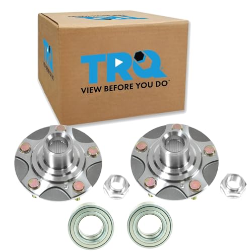 TRQ Rear Wheel Bearing and Hub Assembly Kit 2 Piece Compatible with 20