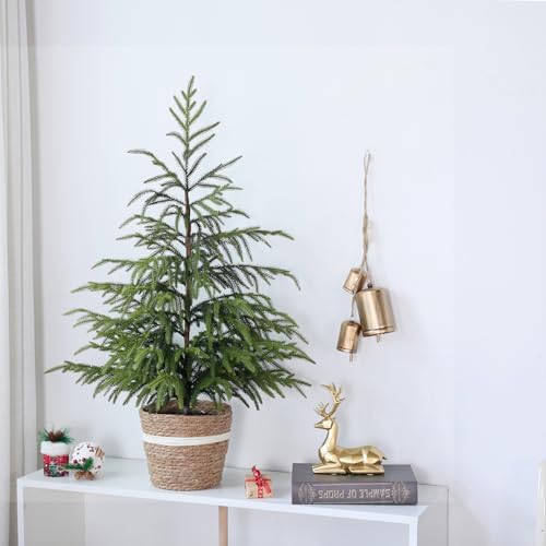 Zheart 109-SGL/PZ-36 3Ft Artificial Norfolk Pine Tree Faux Christmas Tree Green Fake Potted Plants thumb #6