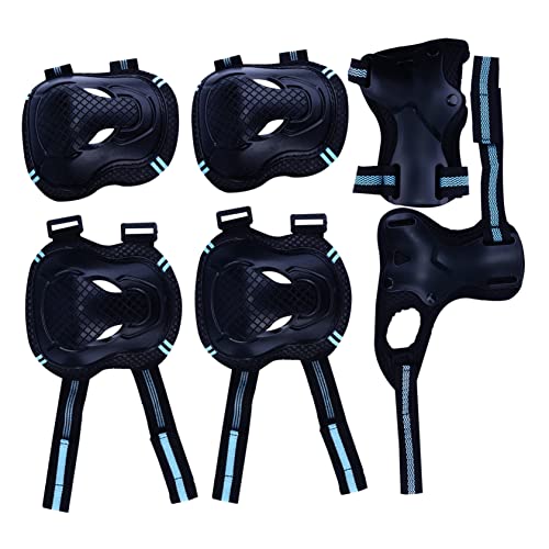 Abaodam Long-lasting Boys and Girls Protective Gear Elbow Knee Pads Hand Protectors Set for Sports Comfortable for -day Use