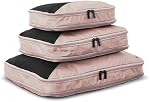 Samsonite 3 Piece Compression Packing Cube Set, Dusty Rose