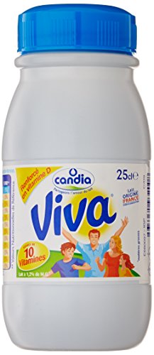 Candia Pack de petites bouteilles de lait 6 x 25 cl