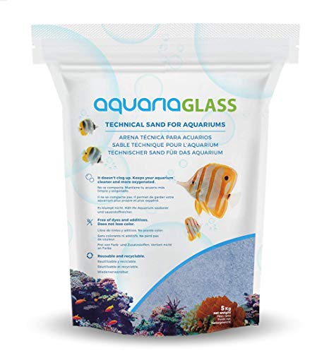 Aquariaglass Pacific Arena técnica para acuarios, peceras y terrarios 5 kg Color Azul
