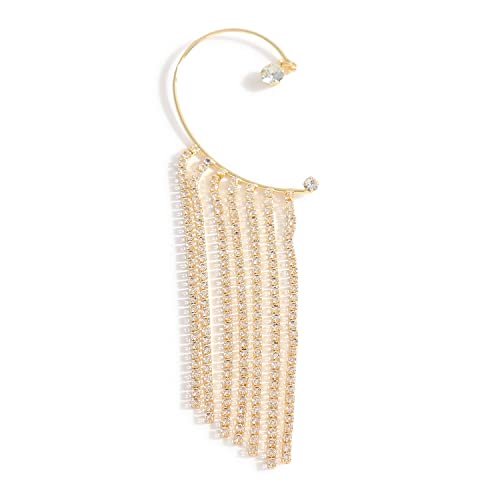 Image of SOHI Designer Cuff Earrings for women & girls, cute earrings for girls, fancy earrings for women stylish, fashion jewellery for women, Light Weight stylish, Cuff Earring, One Ear Cuff, Ear wire