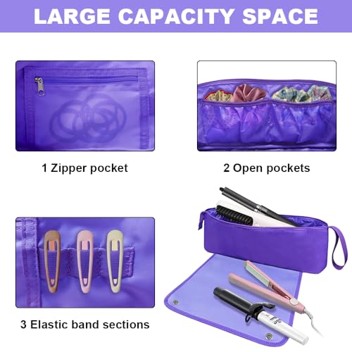 Bolsa organizadora para herramientas de cabello VANDOULUM miniatura 4