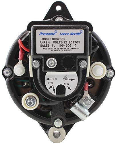 New Leece Neville Oem Alternator For Mercruiser Engines 1981-1985 2.5L - 5.7L 8Em2010K 8Em2010 8Mr2084K 110-686 4417589 110-374 #TOP3