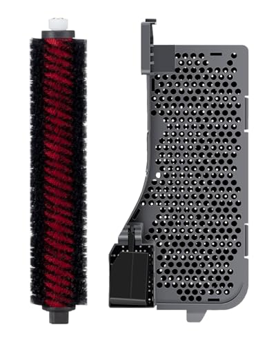 2 Pack Replacement Parts For Roborock S7 Max Ultra Robot Vacuum Cleaner Accessories Kits, 1 High-Speed Cleaning Brush, 1 Dock Station Water Filter (Only For Roborock S7 Max Ultra Accessories)
