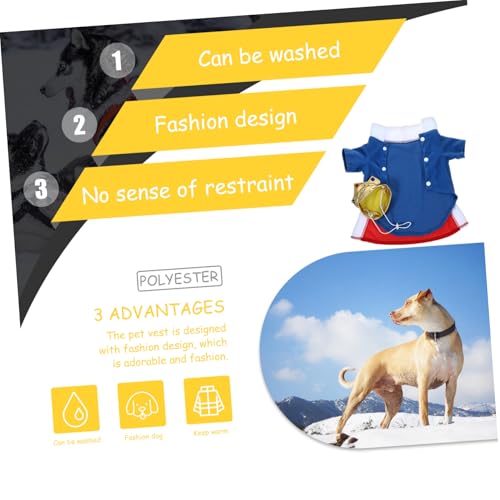 Disfraz para perro Happyyami Halloween cosplay talla L miniatura 7