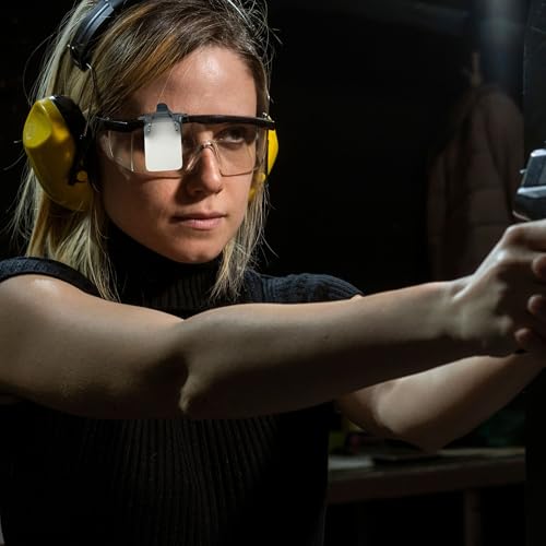 XII WY 2 pacotes de óculos de tiro padrão internacional remendo de remendo de tiro para óculos de ol