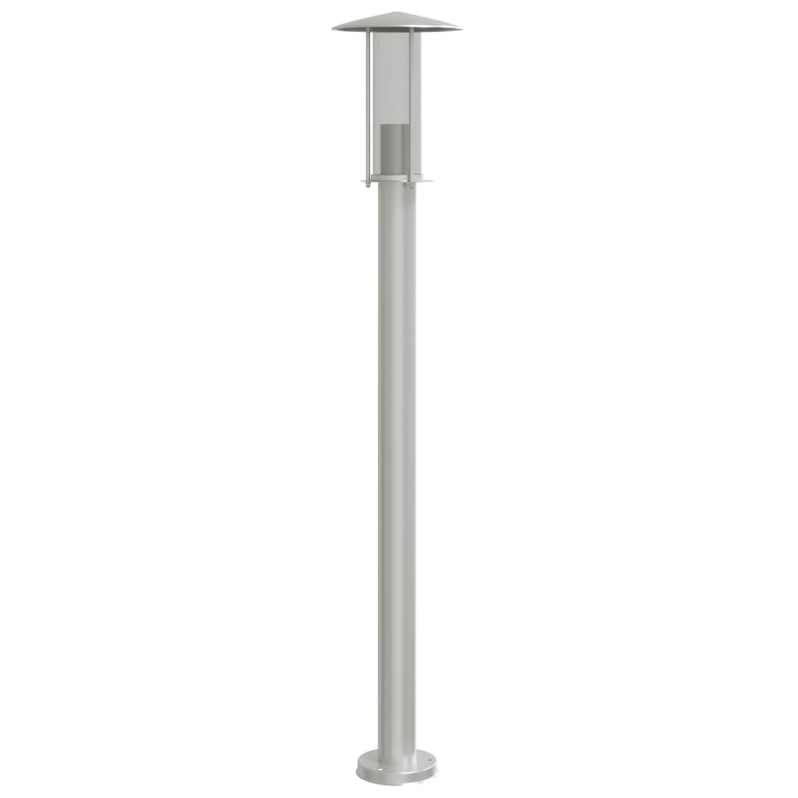 ZEYUAN Lampada da Terra per Esterni Argento 100 cm in Acciaio Inox,Lampade da Terra,Lampada da Terra Moderna,Lampade da Terra per Soggiorno-4006351